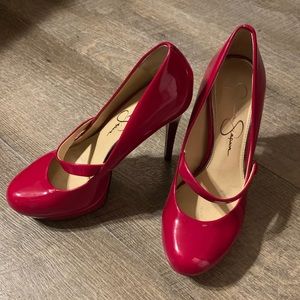 Jessica Simpson Red High Heels